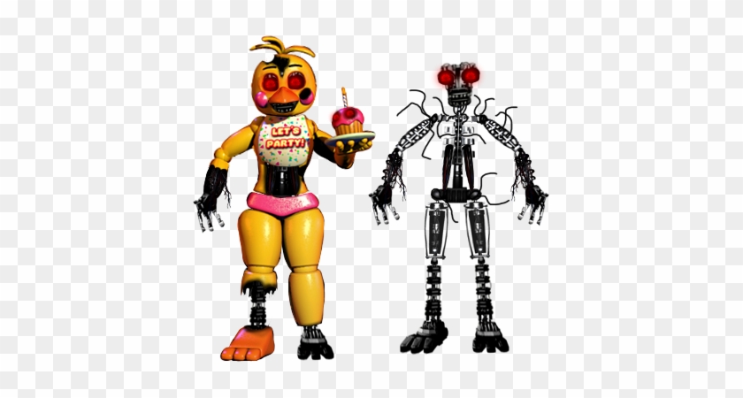 N Toy Chica By Fnaf Fan201 Fnaf Ignited Toy Chica Free Transparent Png Clipart Images Download