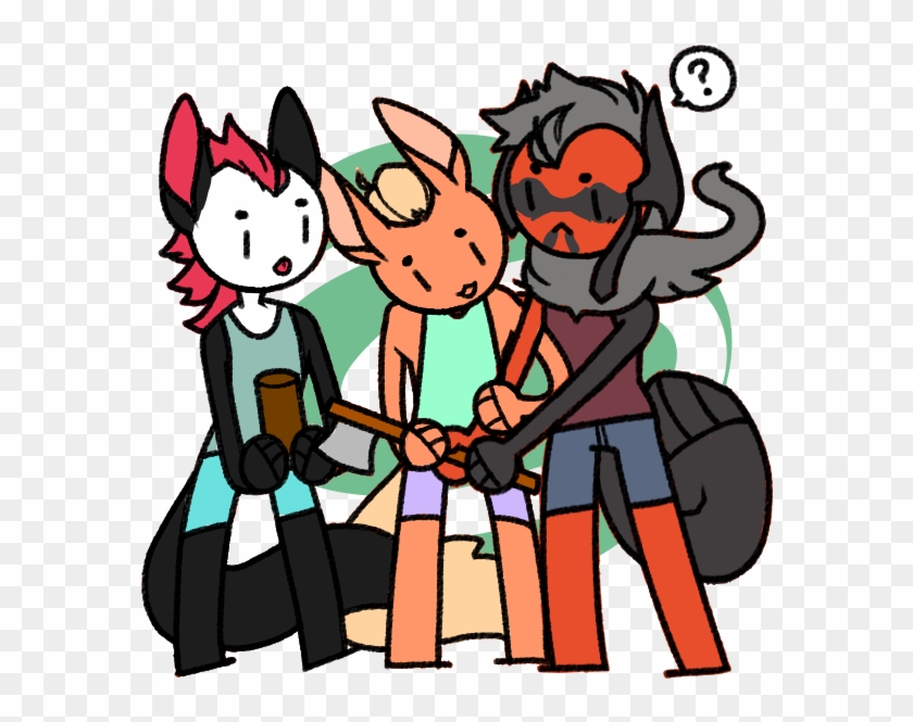 Let Me Axe You A Question By Starlitnightskies - Cartoon #718724