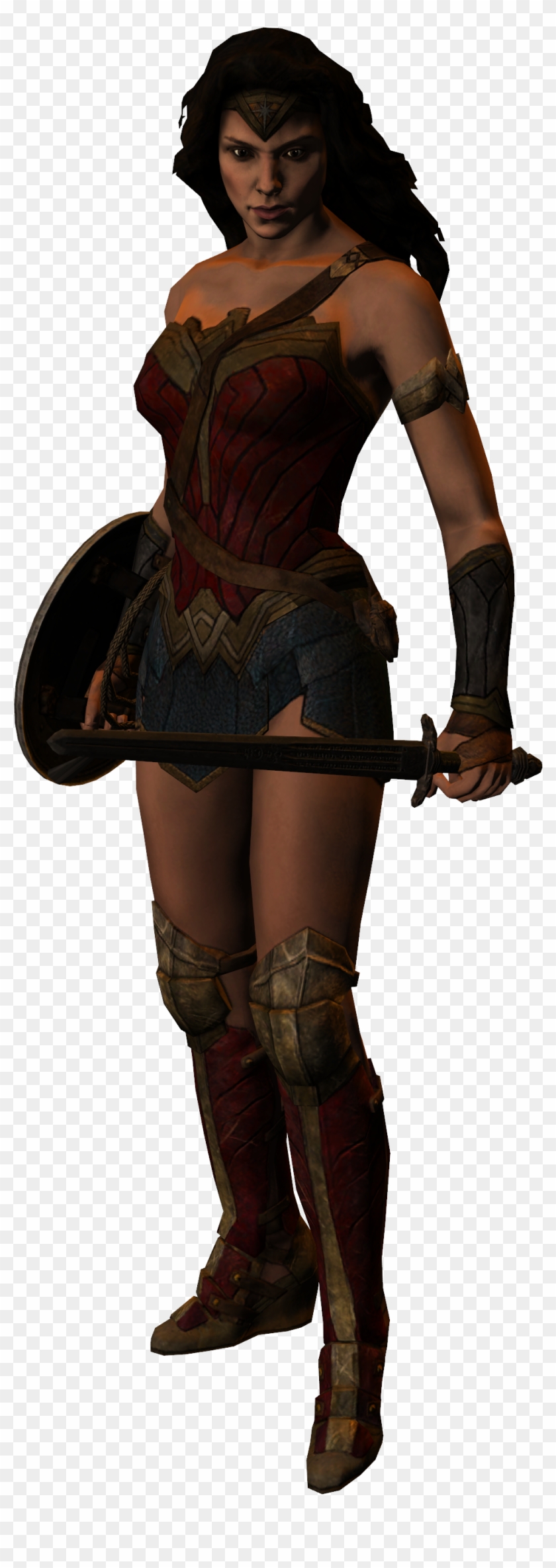 Gal Gadot Wonder Woman By Caplagrobin - Gal Gadot Wonder Woman Injustice #718727