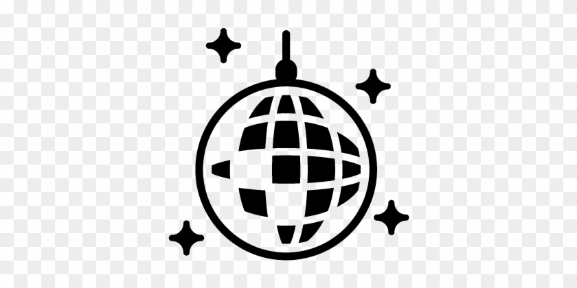 Disco Ball 70's-80's Radio - Vector Graphics #718792