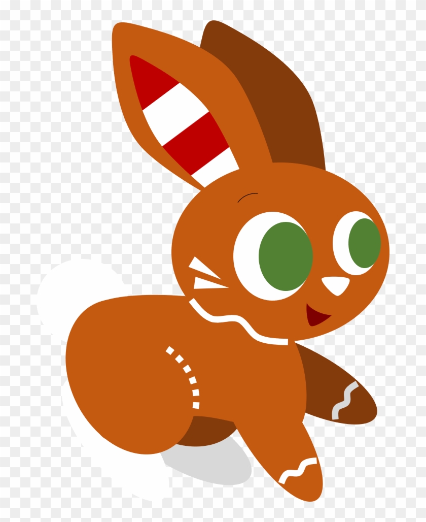 Candy Cane Hare By Alice Of Africa - Cartoon #718802