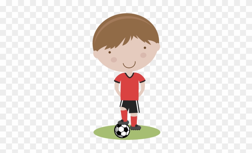 Boy Soccer Player Svg Cutting File Soccer Svg Cut Files - Soccer Boy Clipart #718847