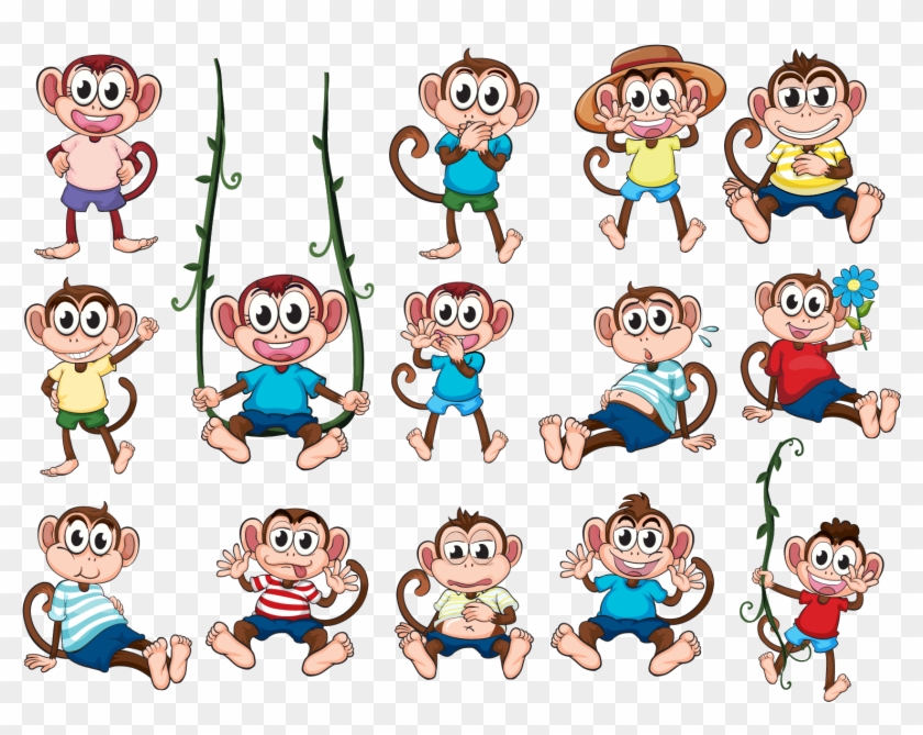 Ape Monkey Clip Art - Kaz Creations Monkey Temporary Tattoos #718872