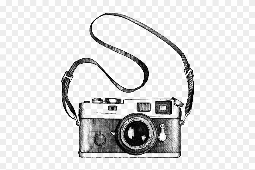 Drawing Camera Photography Clip Art - Camera Drawing #718954