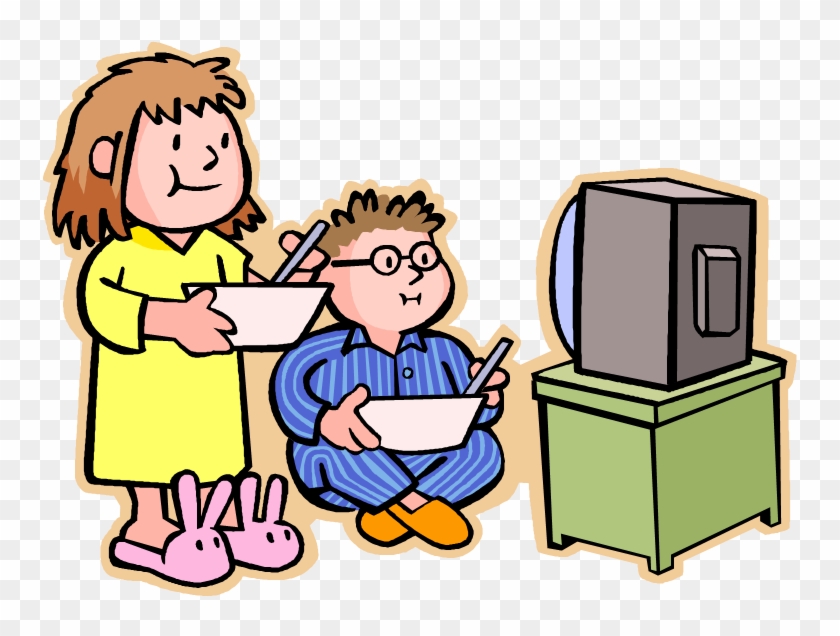 Television Child Clip Art - Television Child Clip Art #718975