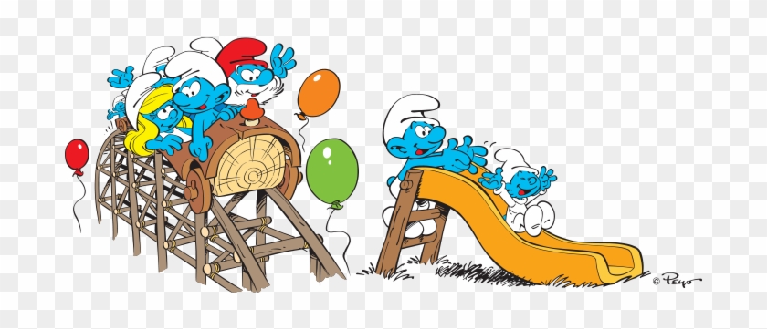 The Smurfs Partyland - Dumont Kinder-familienkalender In Bunt #719049