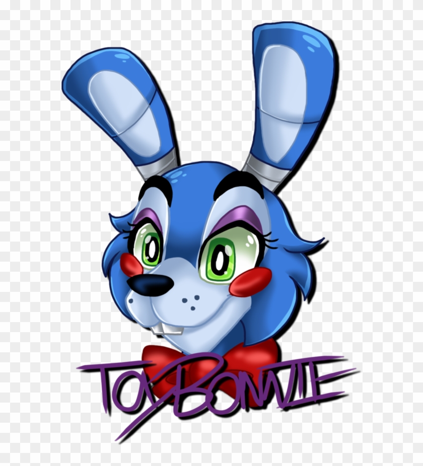 Toy Bonnie Headshot By Xxnovanepsxx - Toy Bonnie Fan Art's #719098