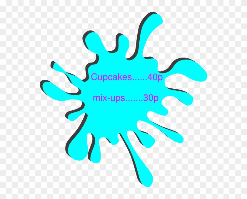 12 Finger Blue Paint Splatter Clip At Clker Splat Clip - 12 Finger Blue Paint Splatter Clip At Clker Splat Clip #719155