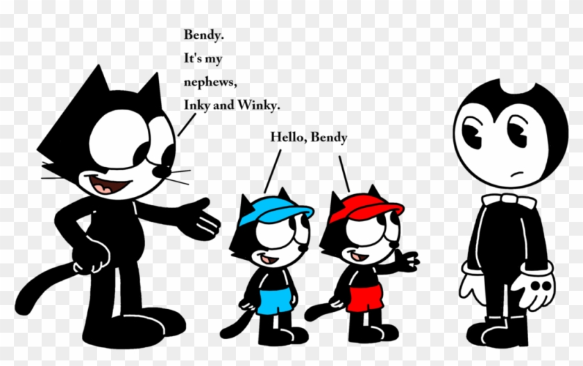 Felix Introducing Inky And Winky To Bendy By Marcospower1996 - Felix ...