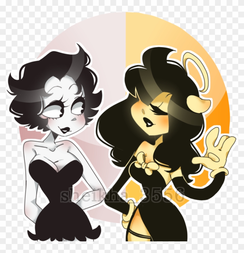 Betty Boop And Alice Angel - Betty Boop And Alice Angel #719234