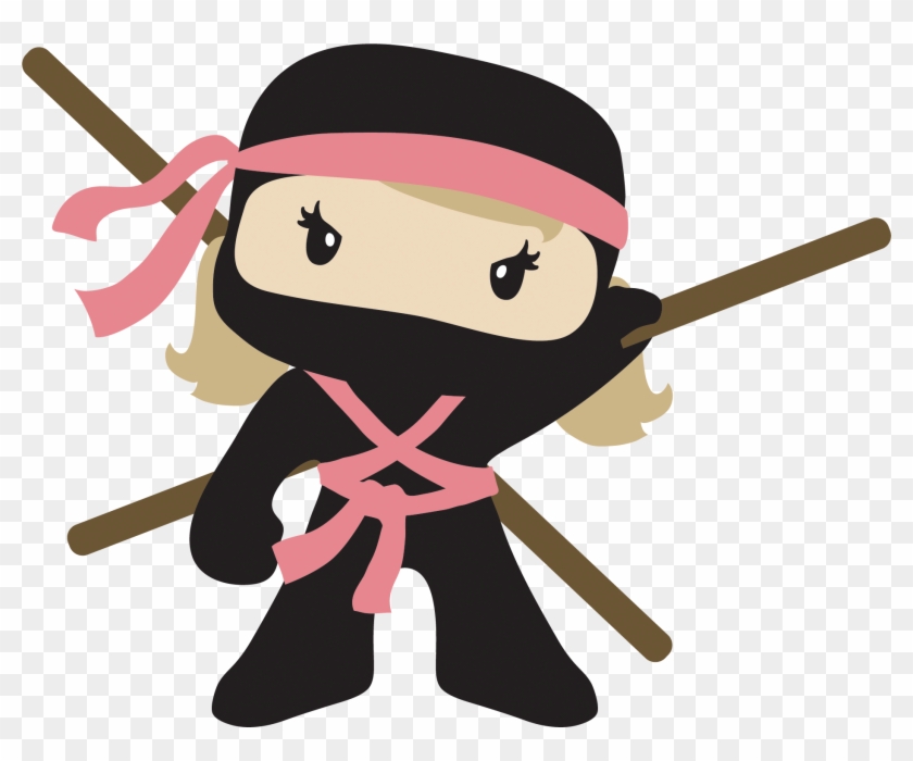 Related Math Ninja Clipart - Girl Ninja Clipart #719261