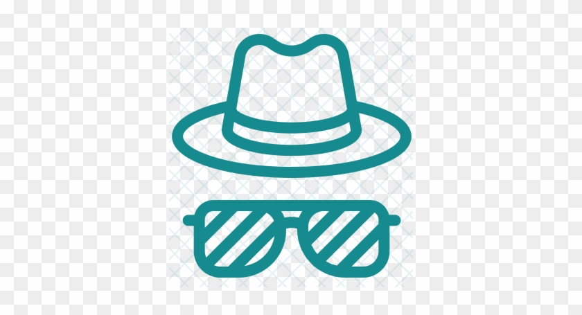 Fashion Style Hat Goggles Spy Detective Investigate - Fashion #719307
