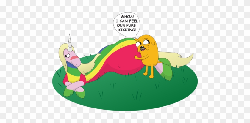 Adventure Time With Finn And Jake Wallpaper Probably - Adventure Time Lady Rainicorn Pregnant #719368