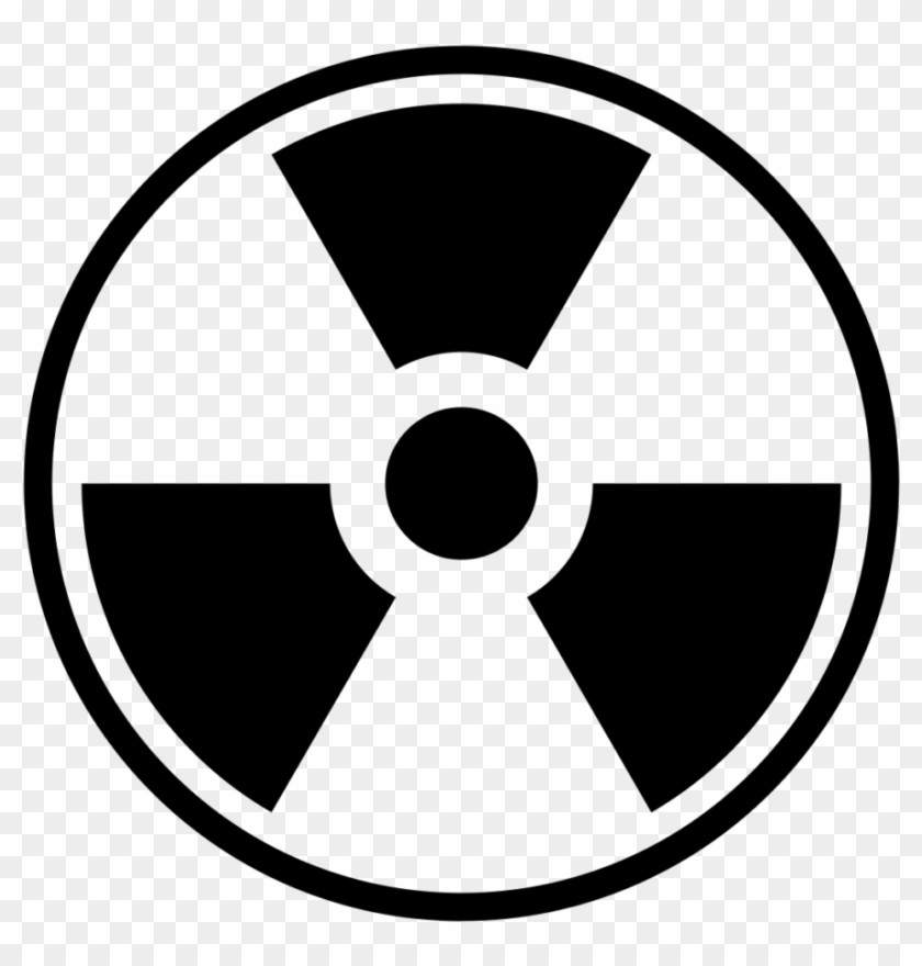 Radon Testing - Radiation Symbol Black And White #719476