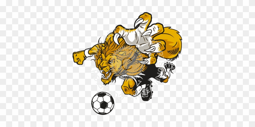 Lion Clipart Soccer - Football Logos With Lion #719508