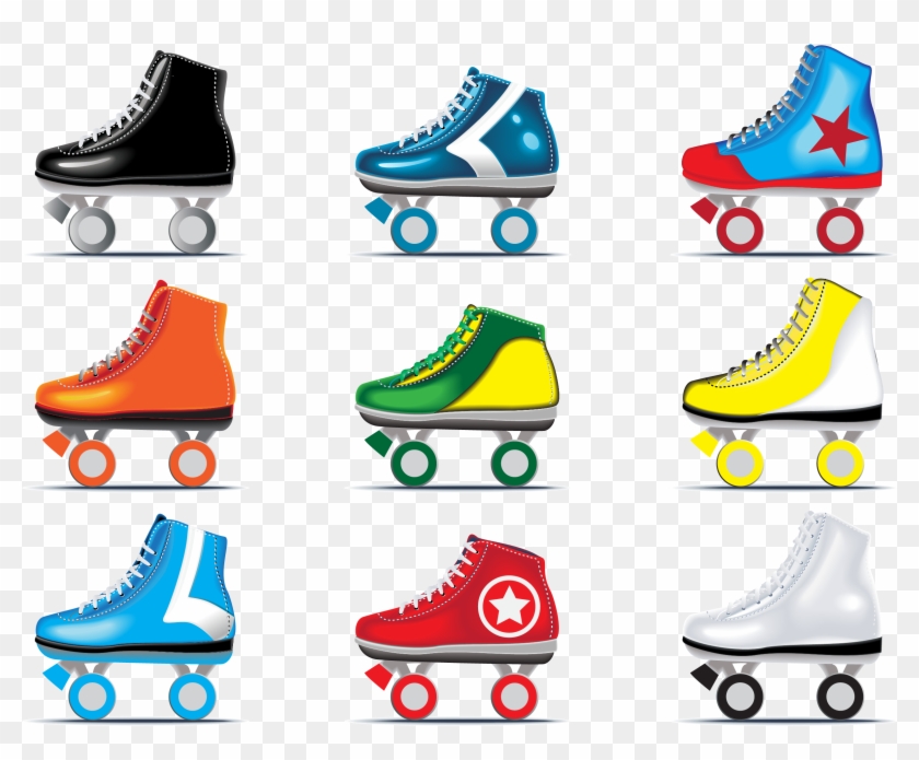 Roller Skates Euclidean Vector Shoe Ice Skating - Roller Skates Euclidean Vector Shoe Ice Skating #719661
