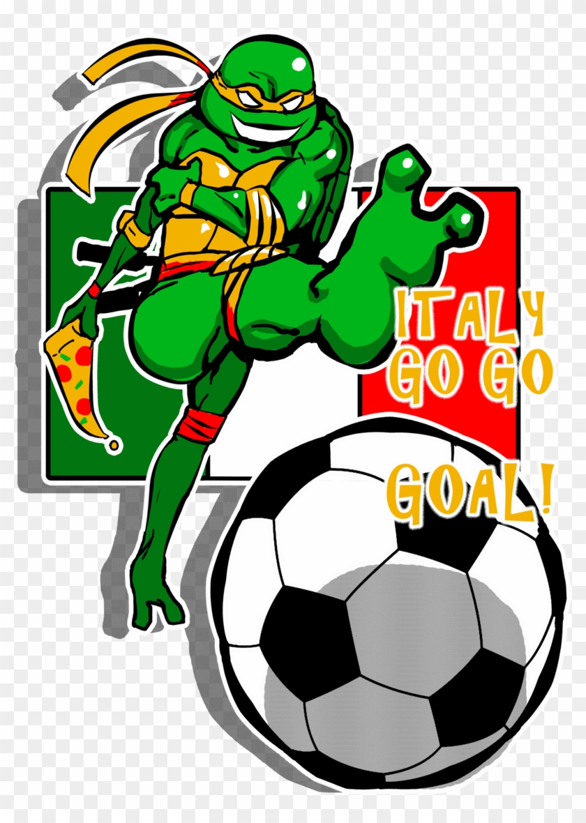 Italy Go Go Goal By Meomeoow - Soccer Ball #719643