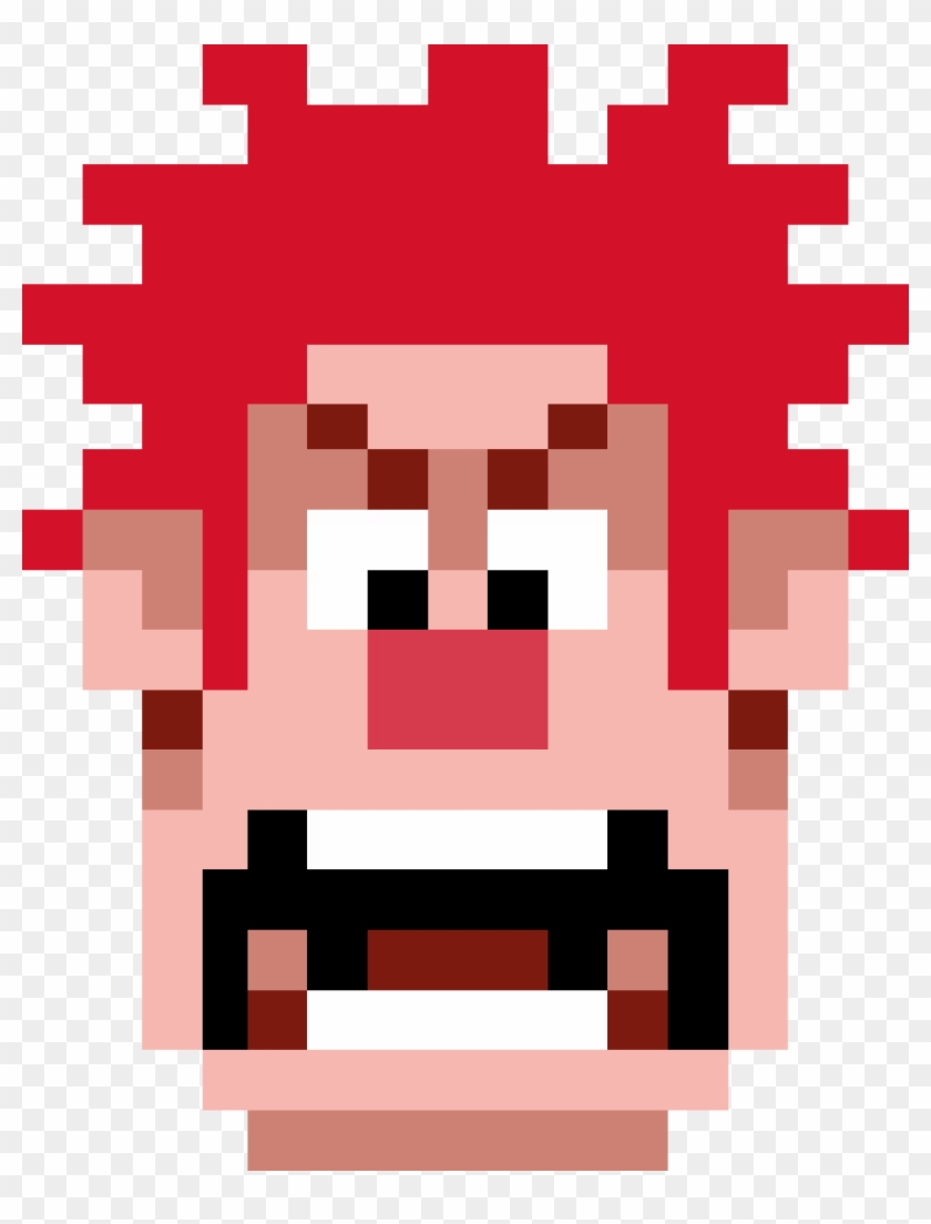 Wreck It Ralph Pixel Head Filmoa Wreck It Ralph Pixels - Sonic The Hedgehog Movie Logo #719853