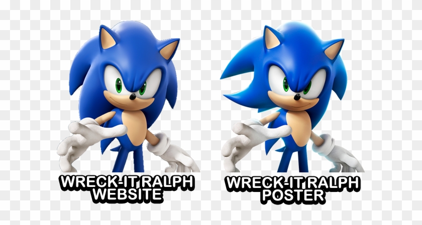 Also, Look What Sonic's Render Is The Same As The Poster - Wreck-it Ralph (2012) #719974