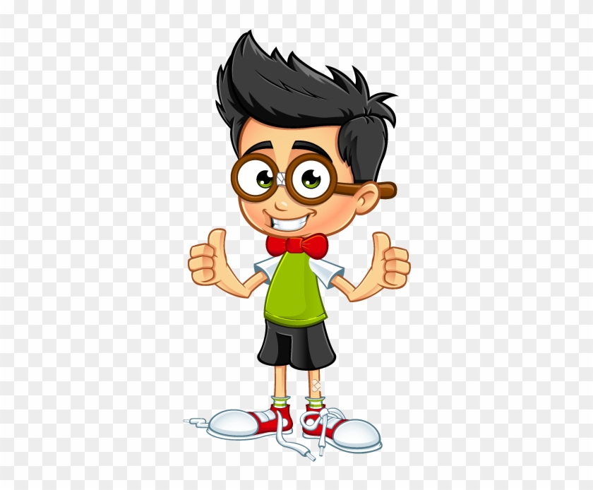 Child Clipart Thumbs Up - Cartoon Boy With Thumbs Up #720065