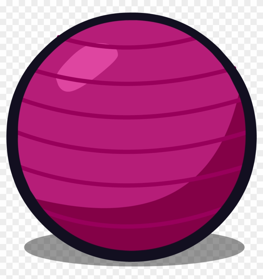 Exercise Ball - Png - Stability Ball Clipart Png #720071