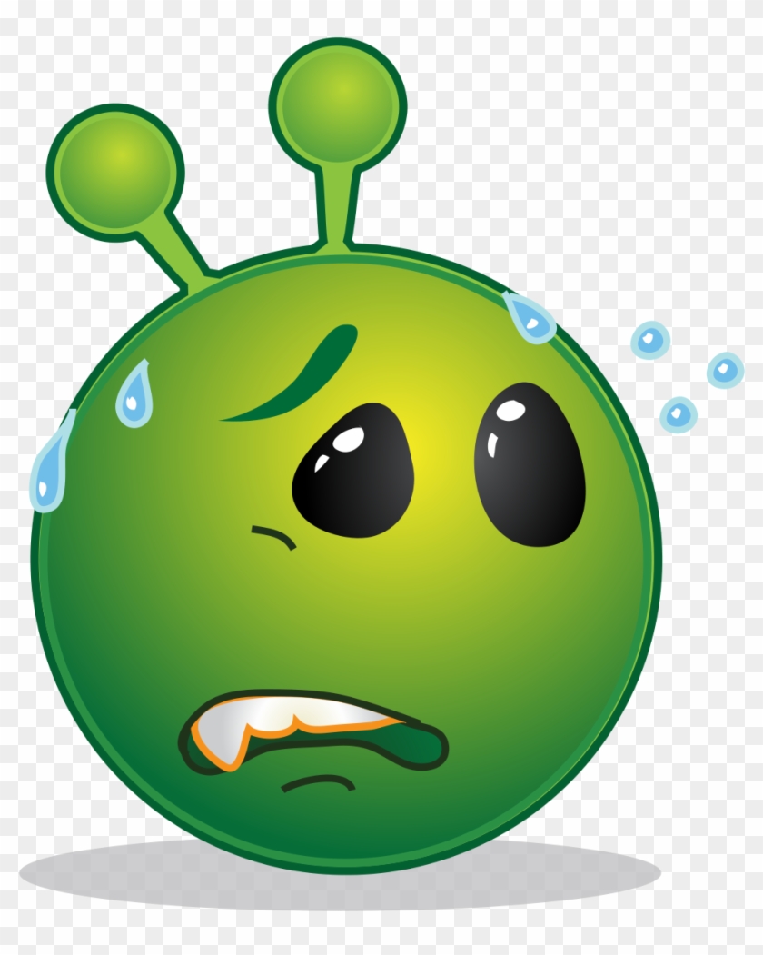 Smiley Sadness Extraterrestrial Life Clip Art - Smiley Sadness Extraterrestrial Life Clip Art #720117