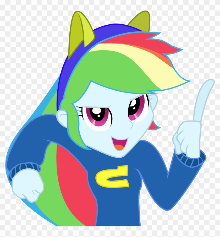 Equestria Girls Rainbow Dash Vector - Rainbow Dash #720109