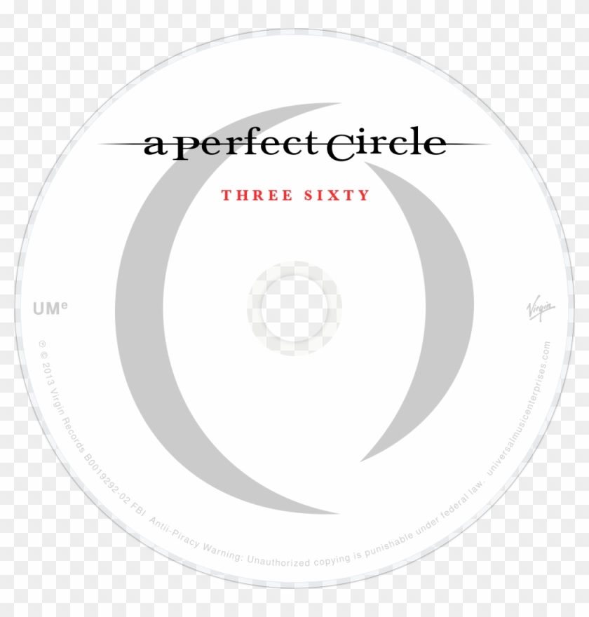 A Perfect Circle Three Sixty Cd Disc Image - Cd #720128