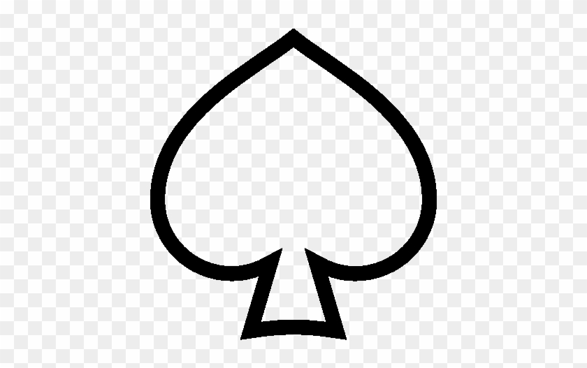 Gaming Spades Icon - Ace Of Spades Shape #720321