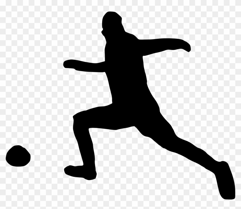 Free Download - Png People Silhouettes Football #720339