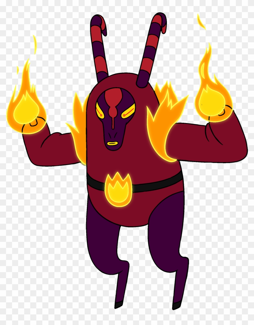 Flame Lord - Papercraft Adventure Time Flame Princess #720429