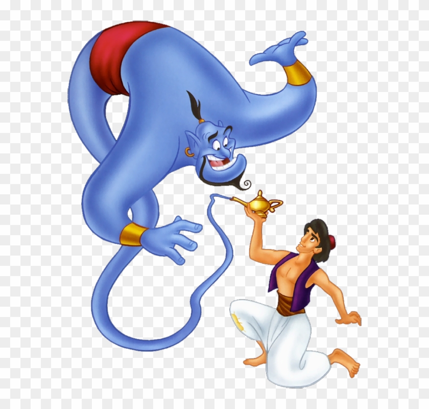 Aladdin Genie Lamp Cartoon