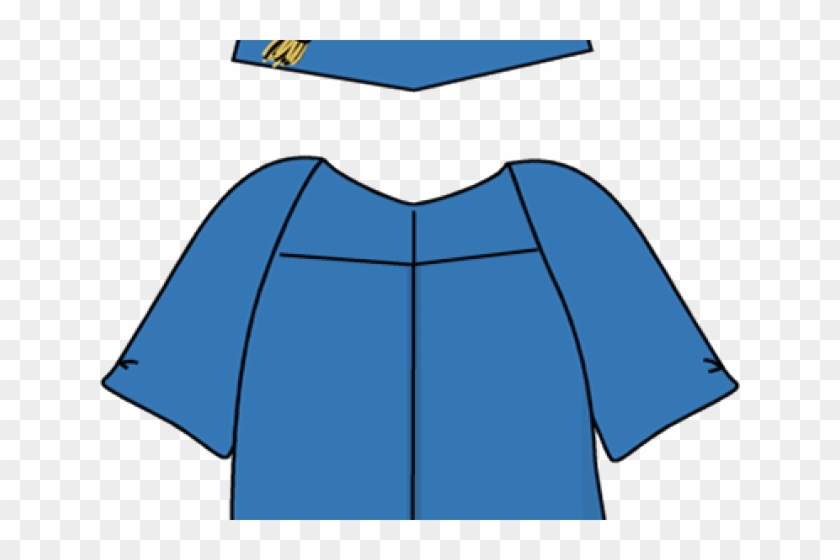 Graduation Cap And Gown Clipart - Graduation Ceremony #720544