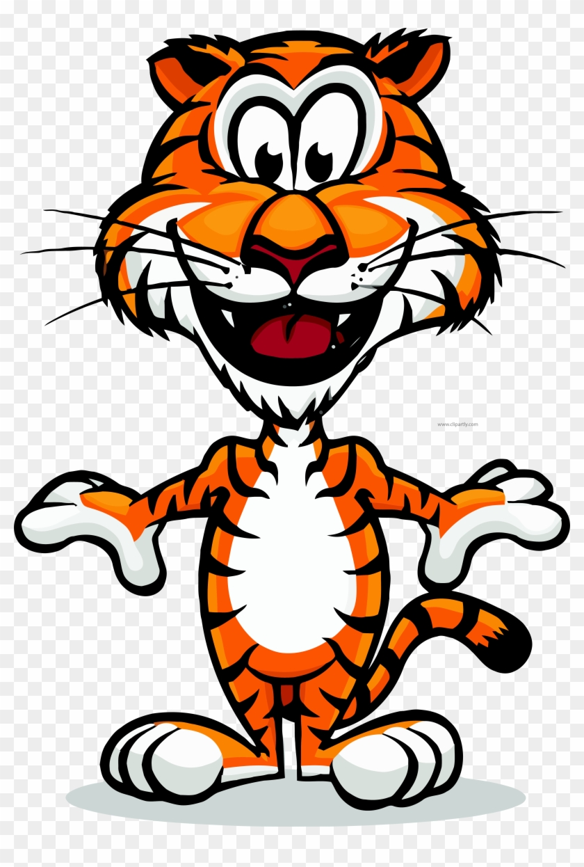 Tigger Clipart Vectors Logo Images Illustration Drawing - Tiger #720572