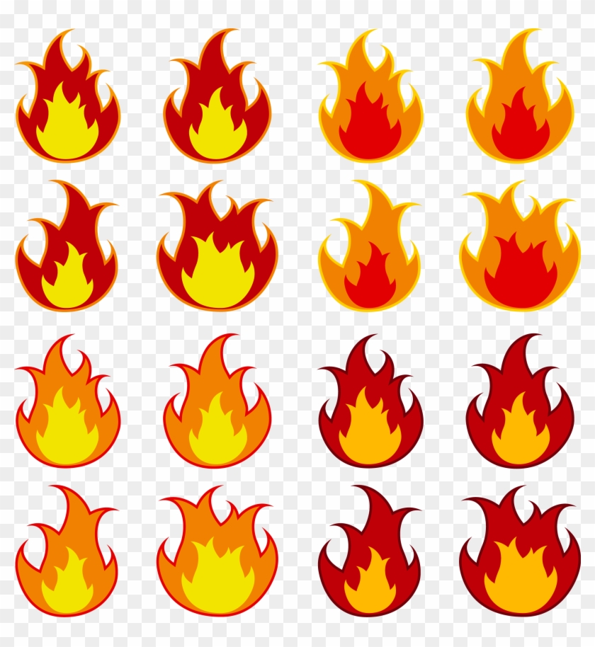 Drawing Fire Flame Clip Art - Drawing Fire Flame Clip Art #720807