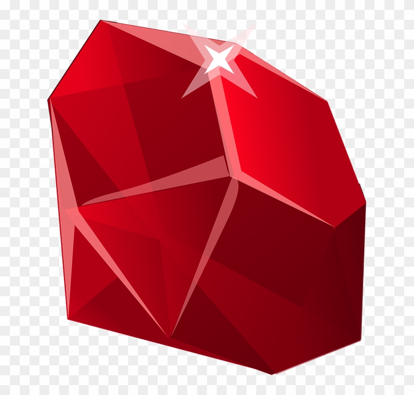 Gemstone Clipart Ruby - Imagen De Un Rubi #720828