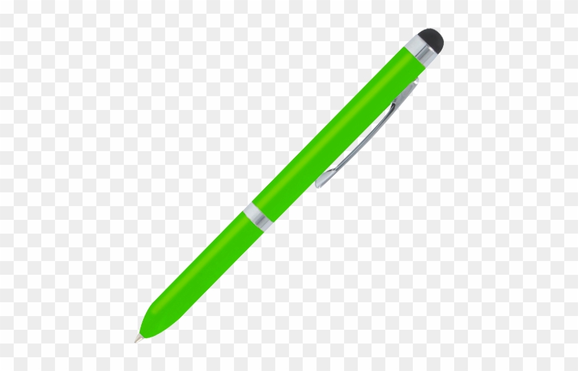 Stylo Avec Stylet Tactile Green - Pink Ballpen #720832