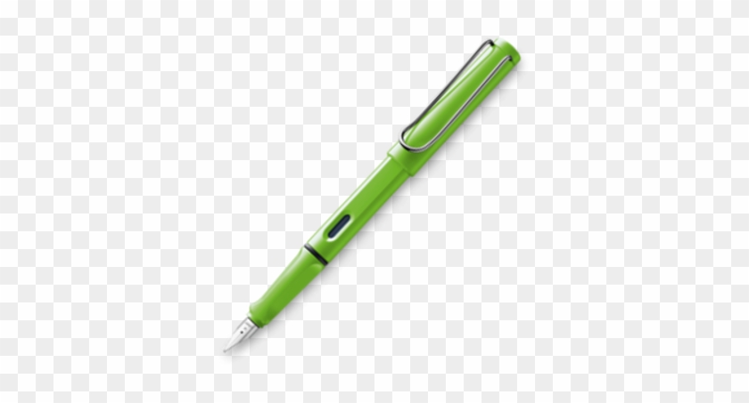 Vellumandsteel Lamy Safari Green Fountain Pen - Lamy Safari Green Fountain Pen #720834