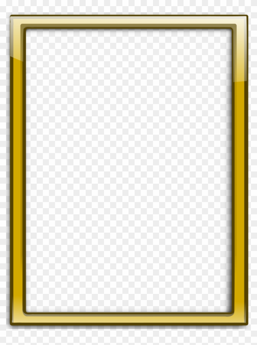 Square Clipart Gold Frame - Frame #720860