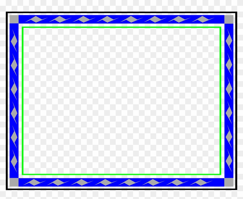 Border Blue - Circle #720869