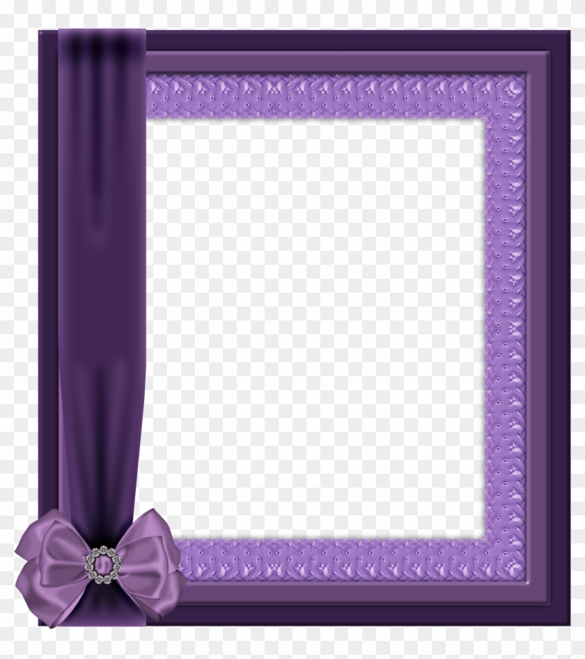 Violet Clipart Frame - Picture Frame #720886