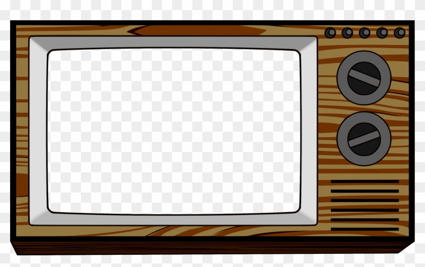 Screen Clipart Tv Frame - Old Television Clip Art #720900