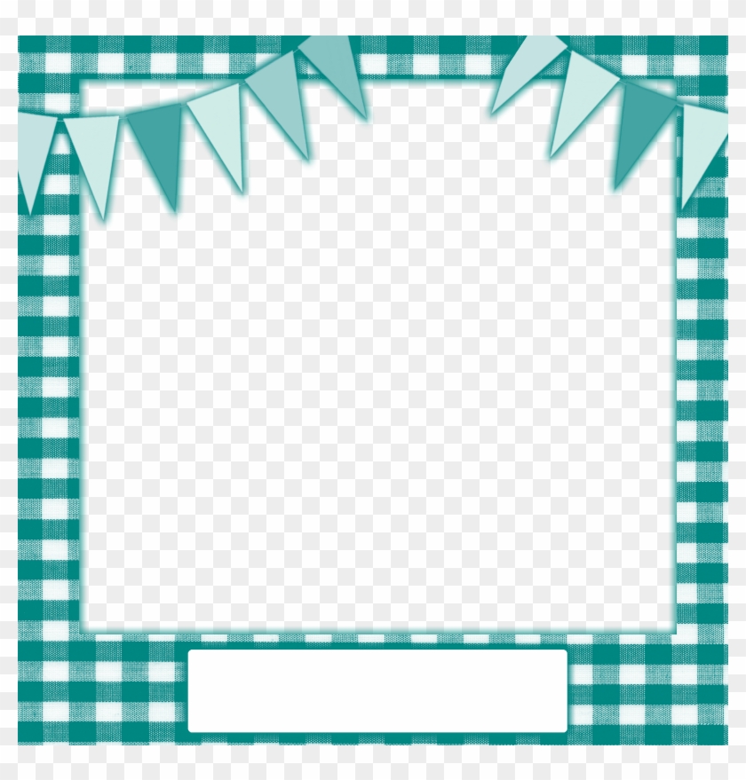 Bunting Clipart Border - Bunting Border Frame #720915