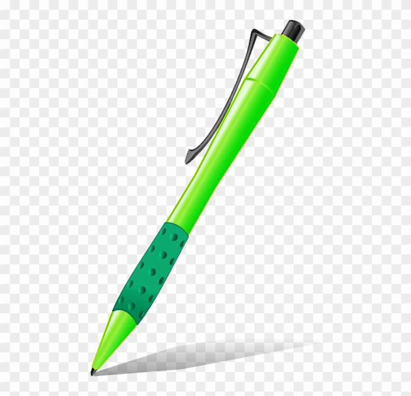 Transparent Green Pen Clipart #720949