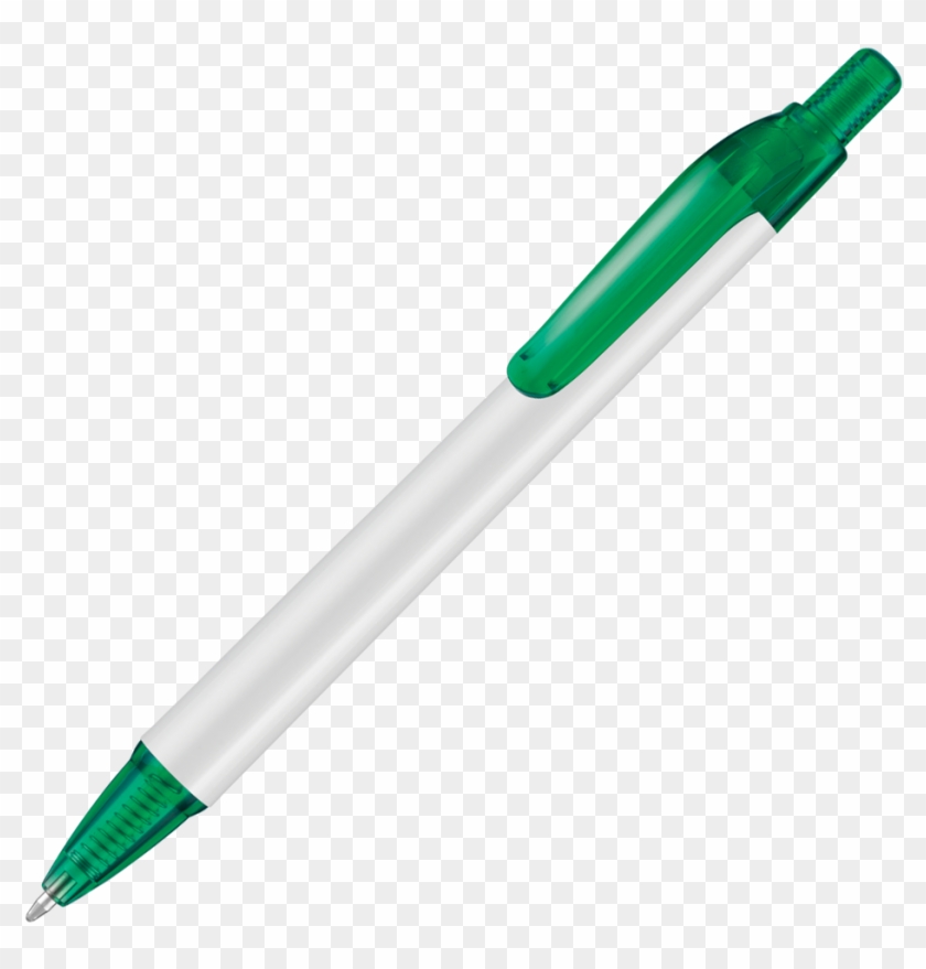 Modern Promotional Pen In Green - Light Blue Printed Panther Plus Ballpen #720971