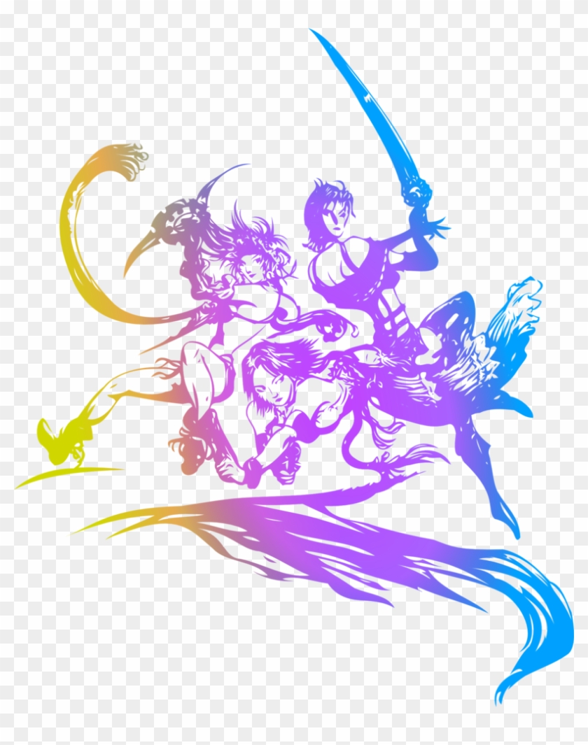 Final Fantasy X 2 Logo By Eldi13 Final Fantasy X 2 Free Transparent Png Clipart Images Download