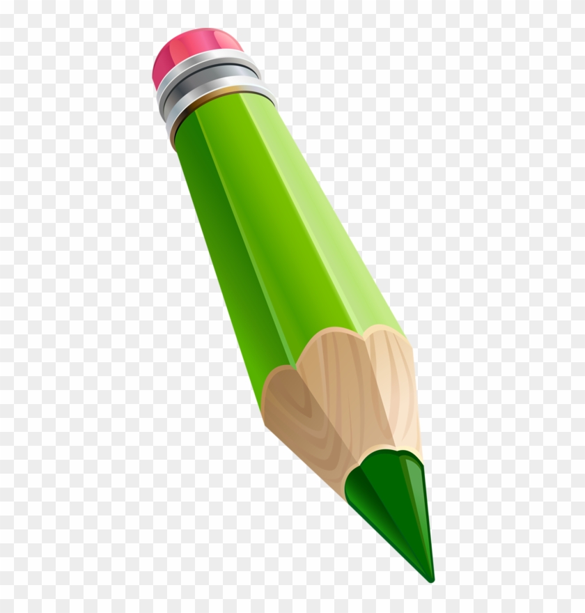 Pencil Paintbrush - Green Pencil - Pencil Paintbrush - Green Pencil #721313