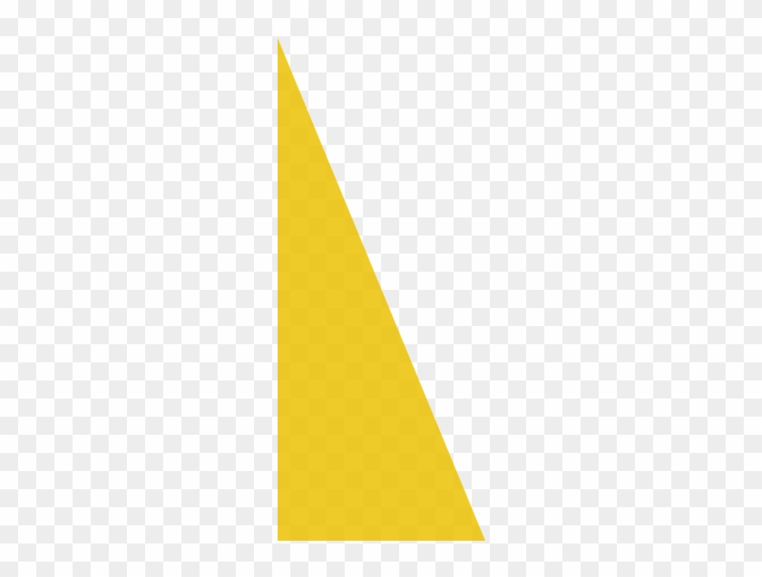 Yellow Triangle Yellow Triangle - Yellow Right Angled Triangle #721349