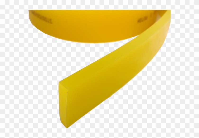 Urethane Squeegee Blade Material 70 Durometer Yellow - Squeegee #721368