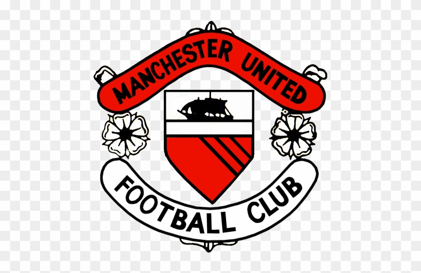 American Football Field Black And White - Manchester United Logos History #721374